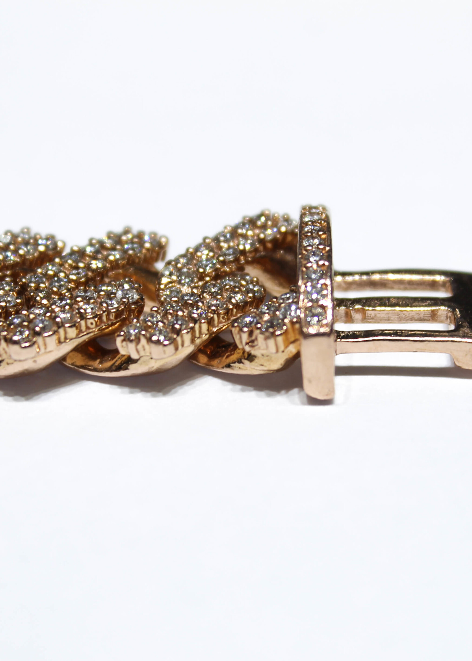 14k Bracelets 14k rg 117.1g 13.5ct