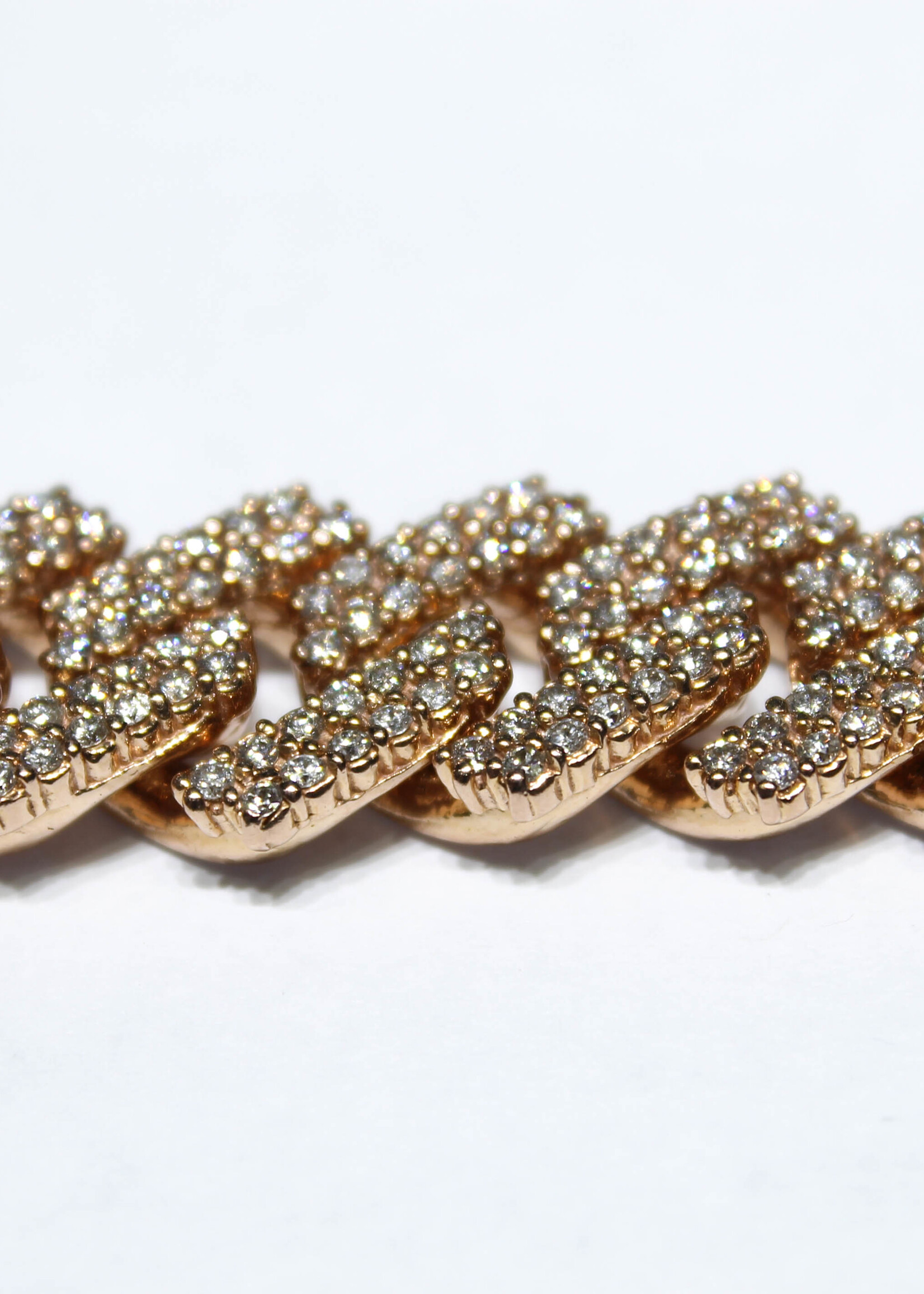 14k Bracelets 14k rg 117.1g 13.5ct