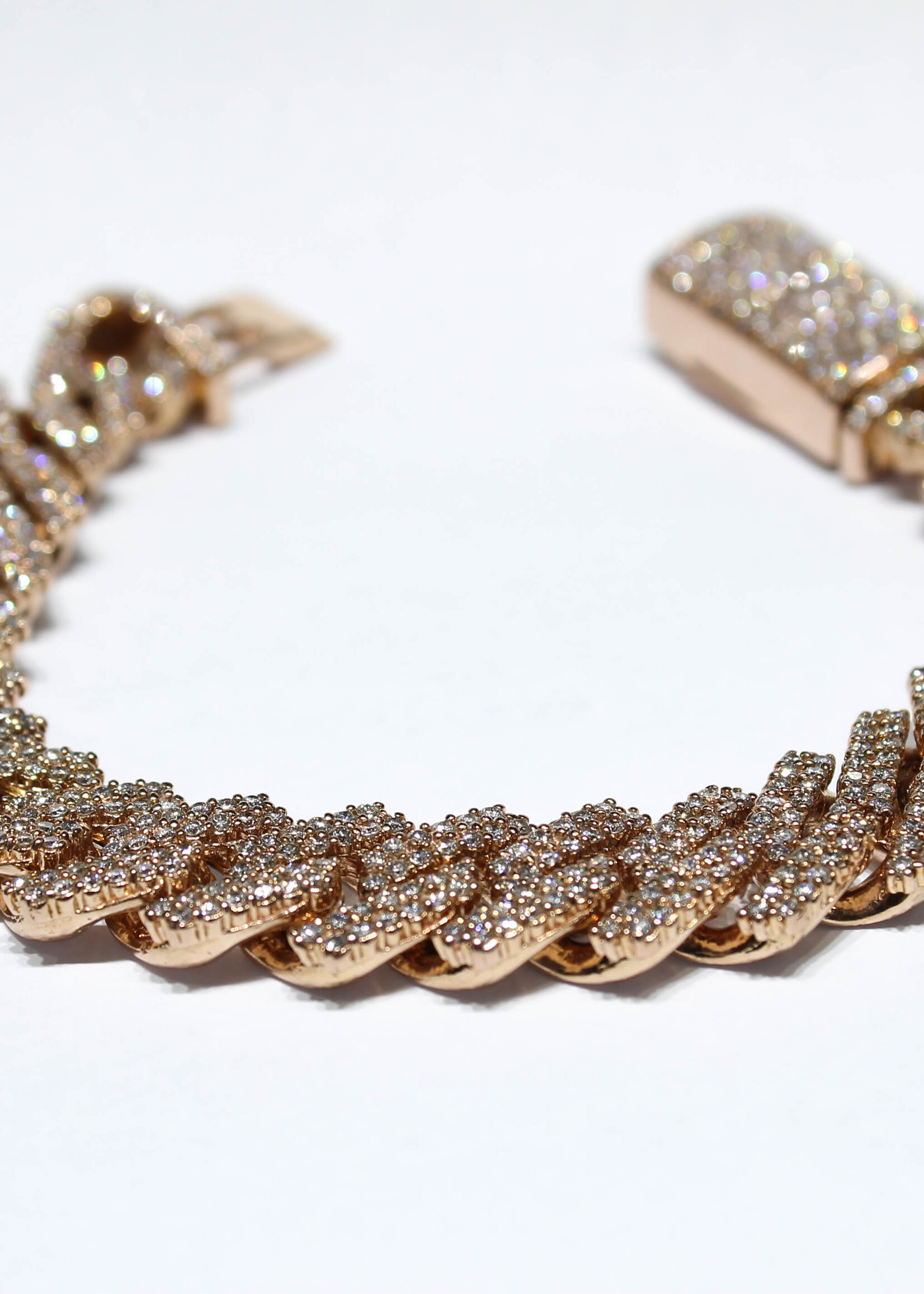 14k Bracelets 14k rg 117.1g 13.5ct