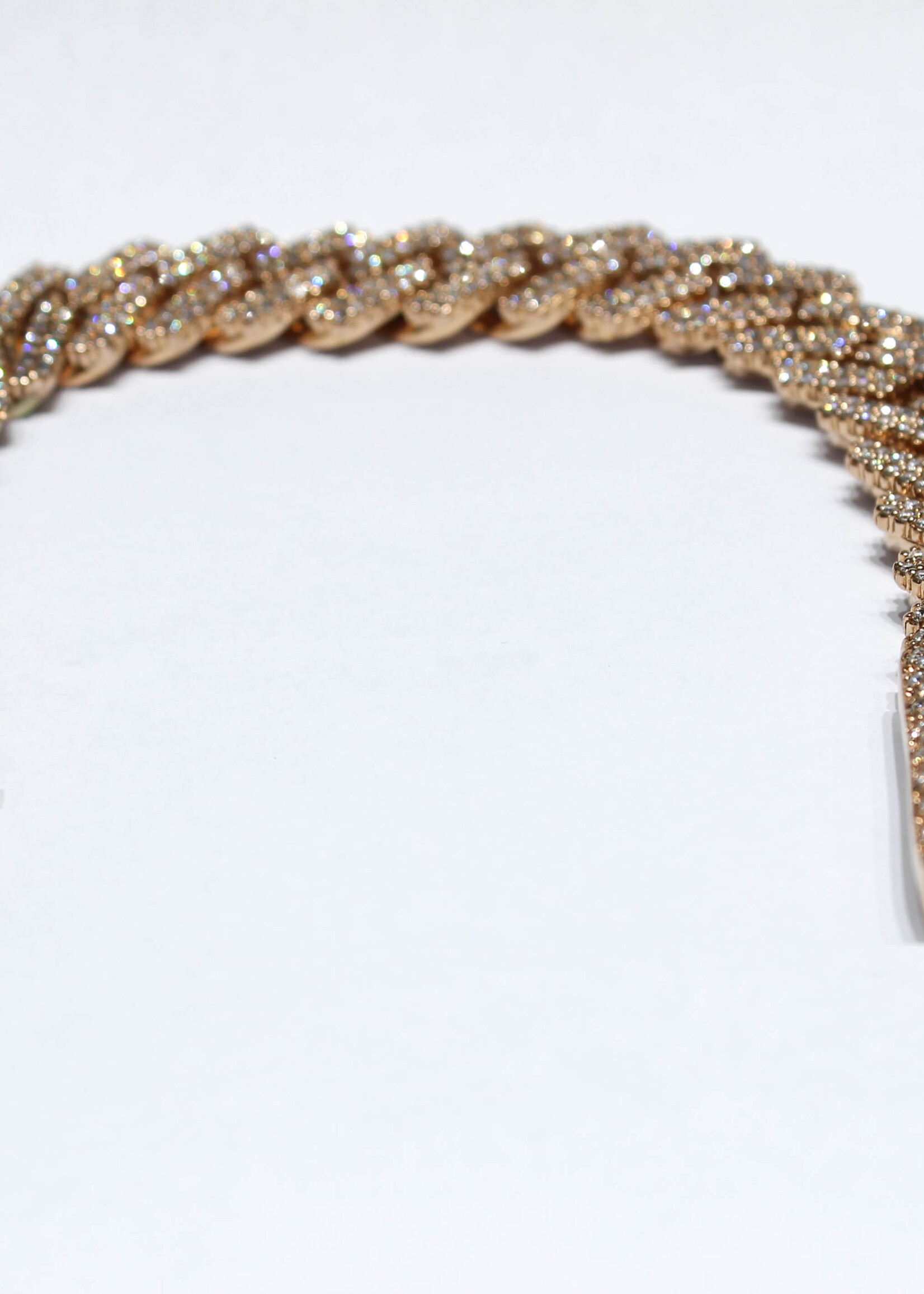 14k Bracelets 14k rg 117.1g 13.5ct
