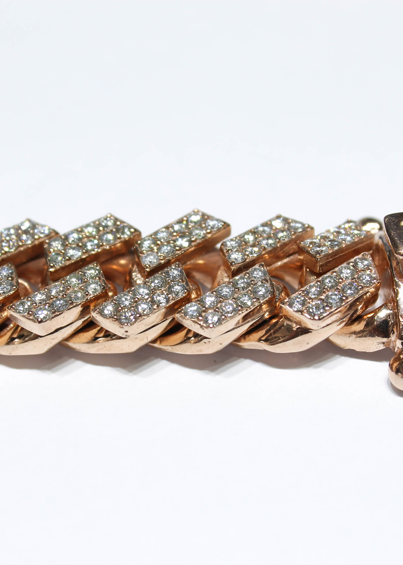 10k Bracelets 10k rg 133.7g 13.5ct
