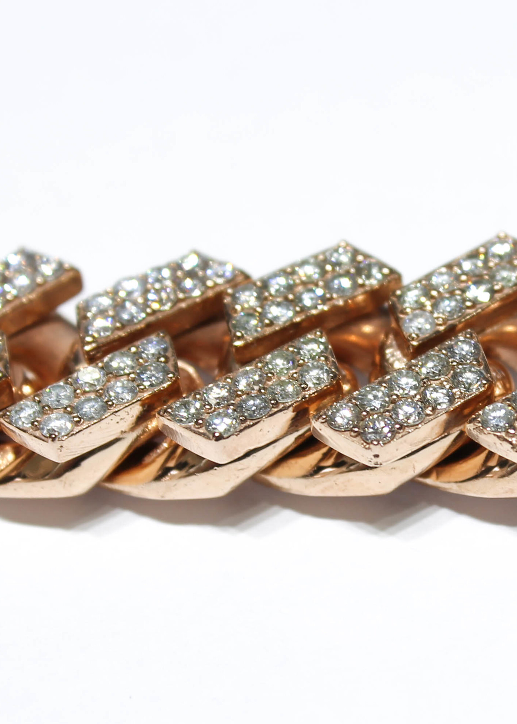10k Bracelets 10k rg 133.7g 13.5ct