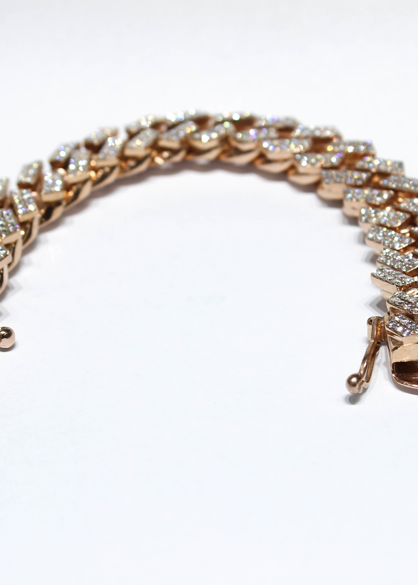 10k Bracelets 10k rg 133.7g 13.5ct
