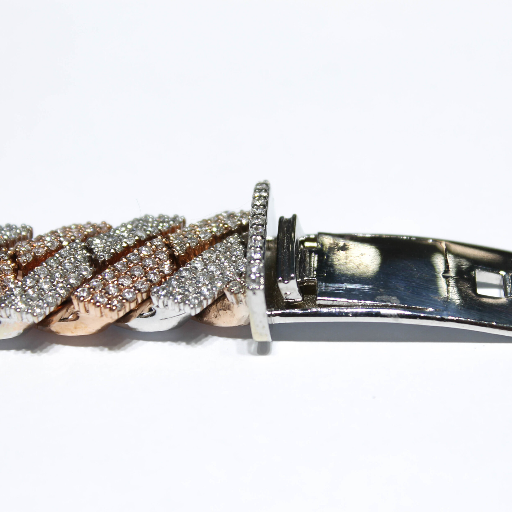 10k Bracelets 10k 138.9g 14.25ct cub prong 008.5