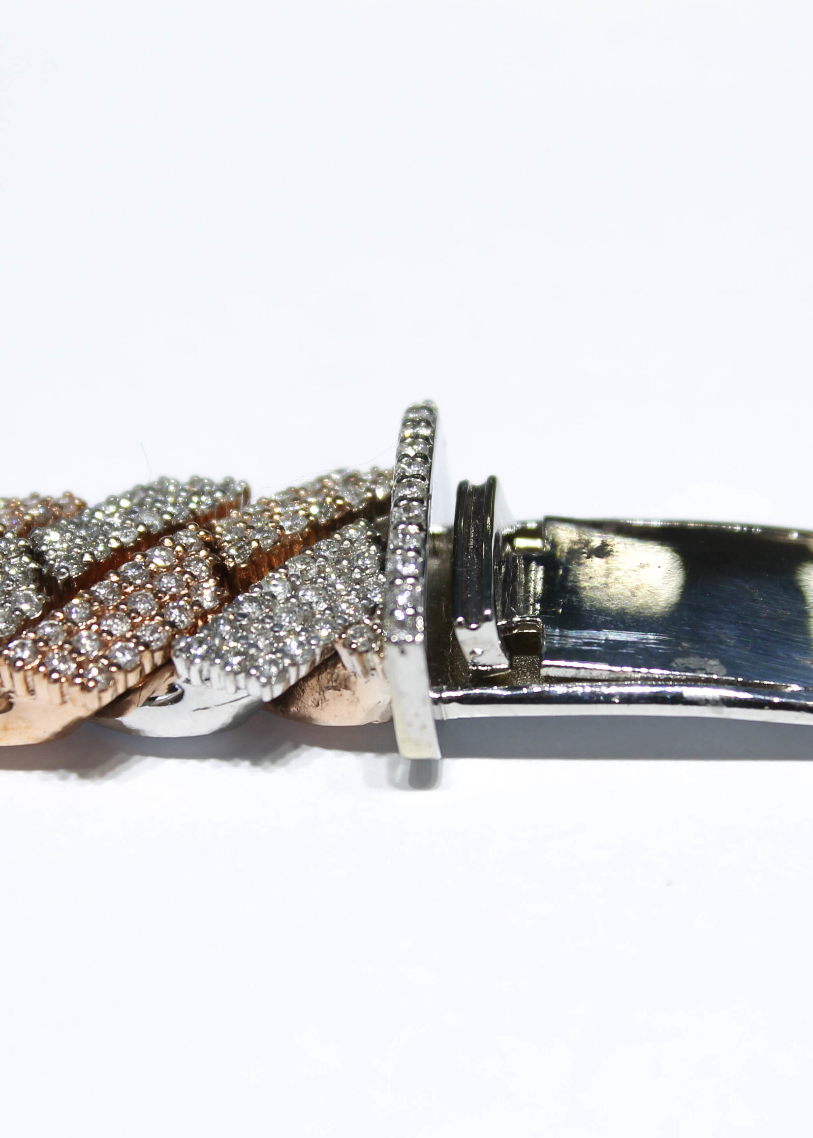 10k Bracelets 10k 138.9g 14.25ct cub prong 008.5