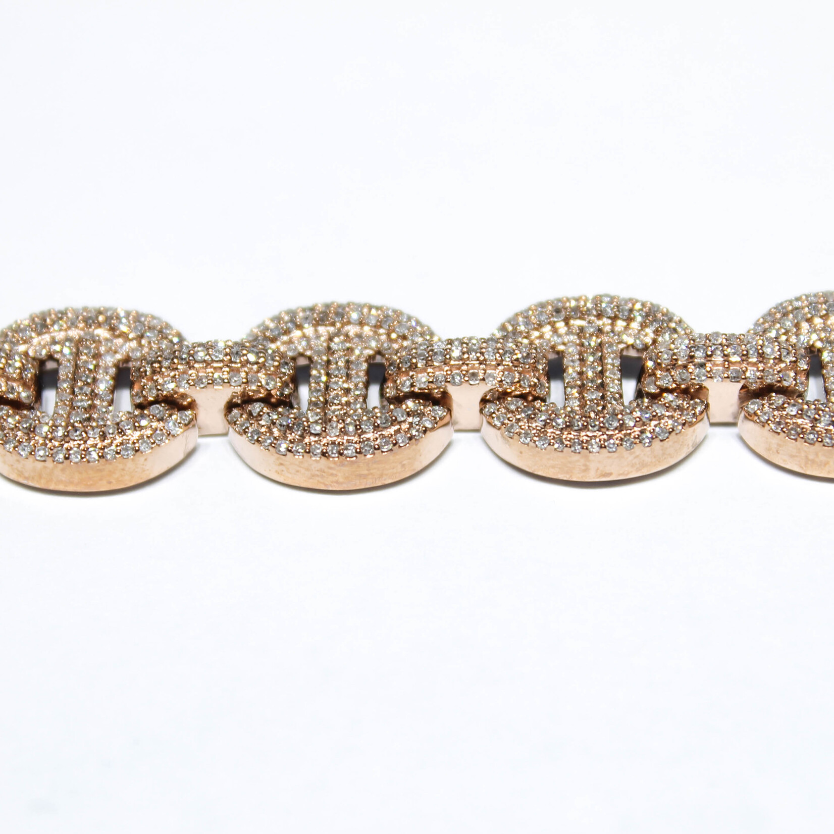 10k Bracelets 10k rg 38.1g 3.58ct marin #47561