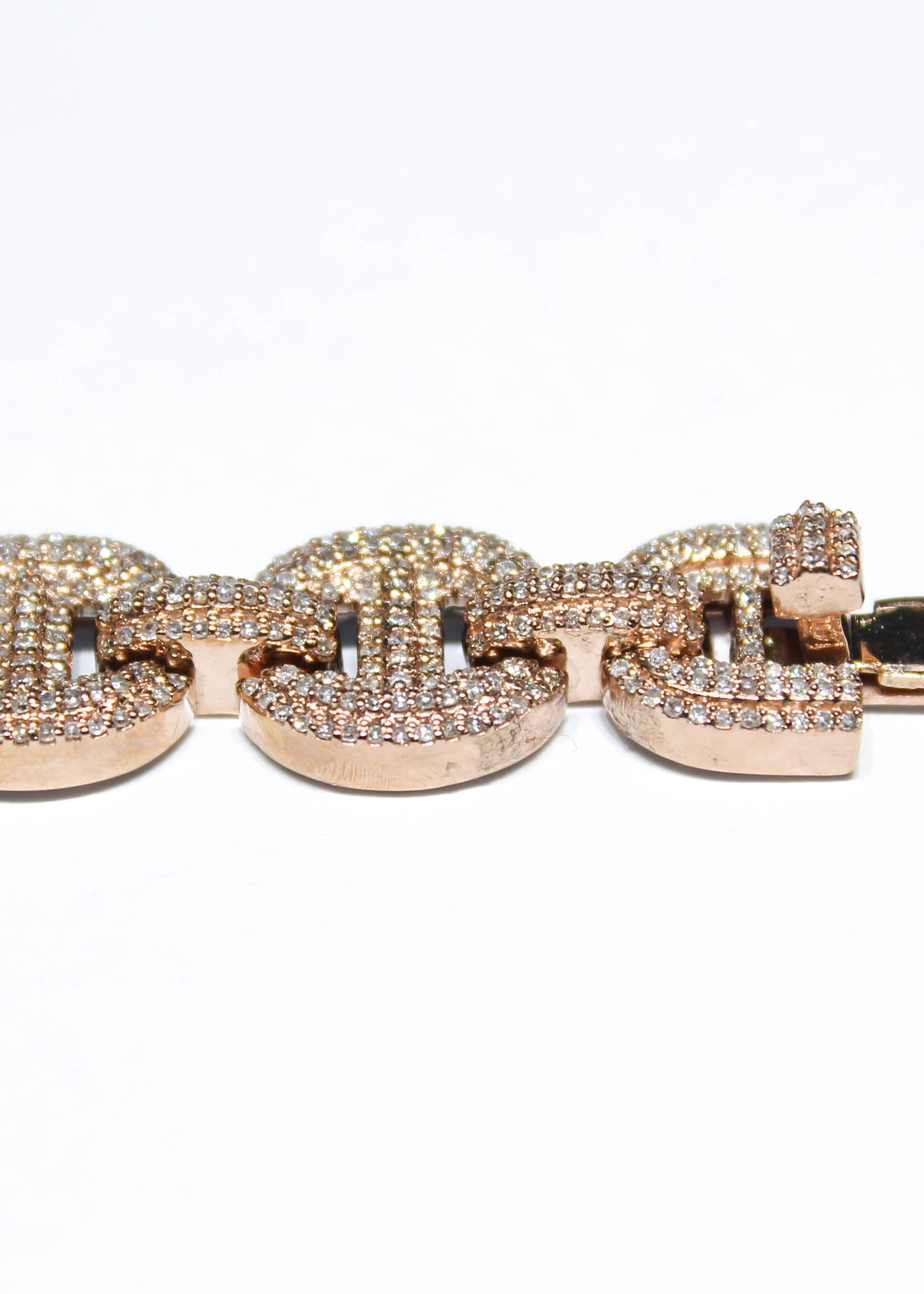10k Bracelets 10k rg 38.1g 3.58ct marin #47561