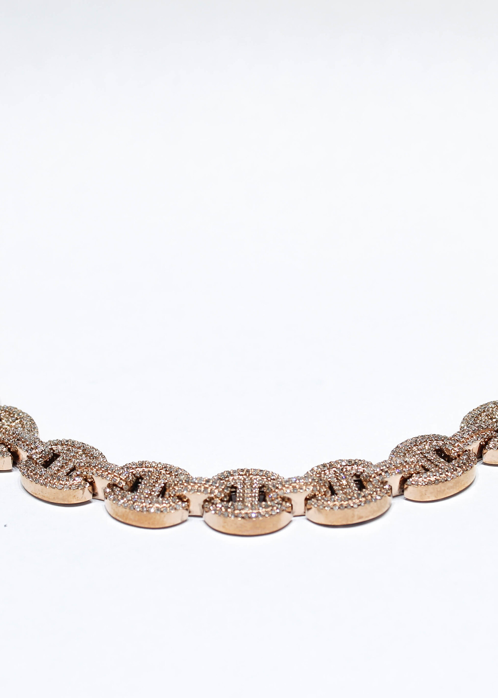 10k Bracelets 10k rg 38.1g 3.58ct marin #47561