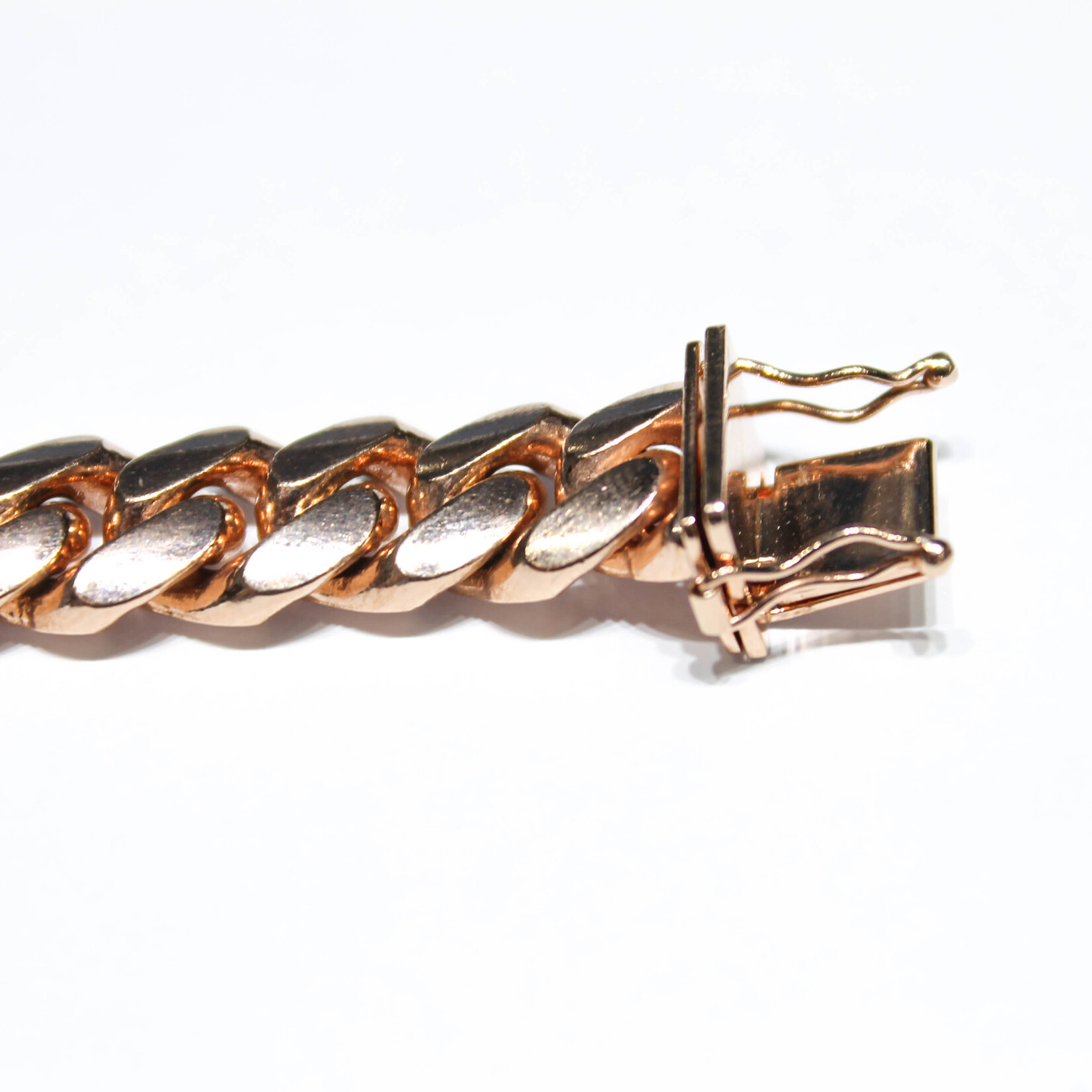 10k Bracelets 10k rg 65g 8" 10mm cuban