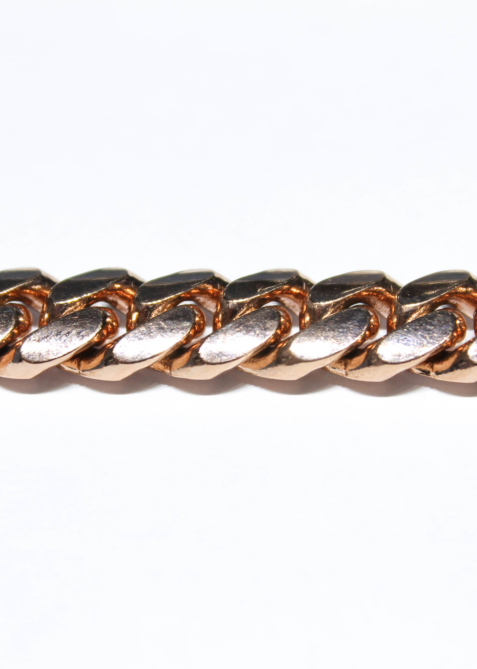 10k Bracelets 10k rg 65g 8" 10mm cuban