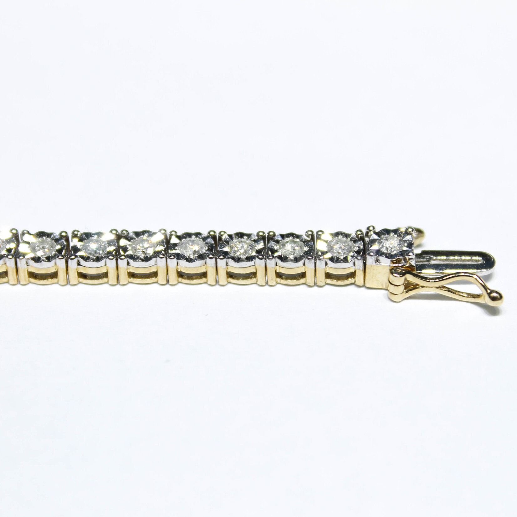 10k Bracelets 10k yg 10.9g 1.89ct teni #112652