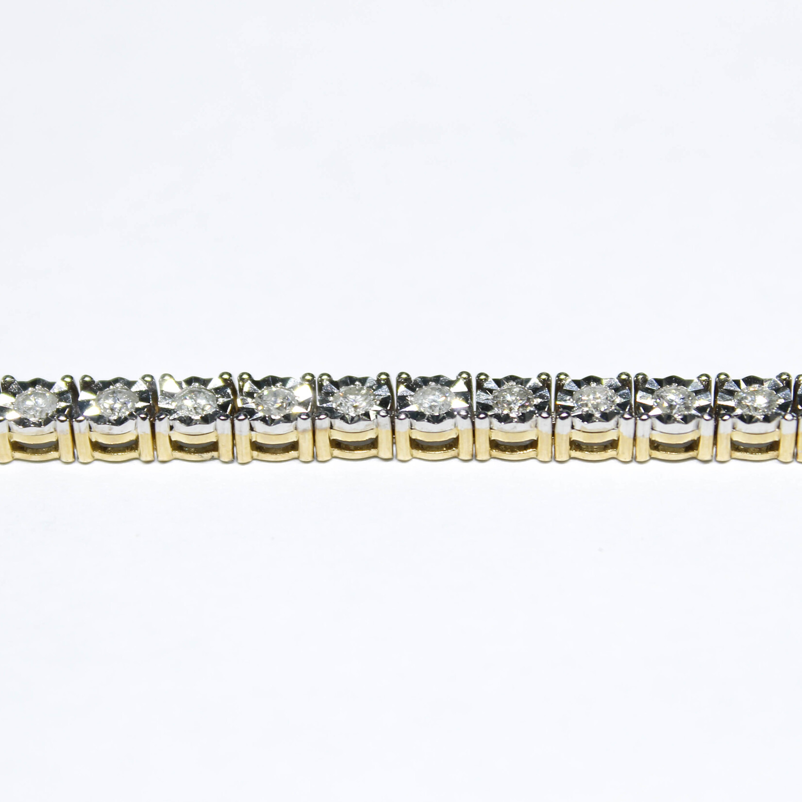 10k Bracelets 10k yg 10.9g 1.89ct teni #112652
