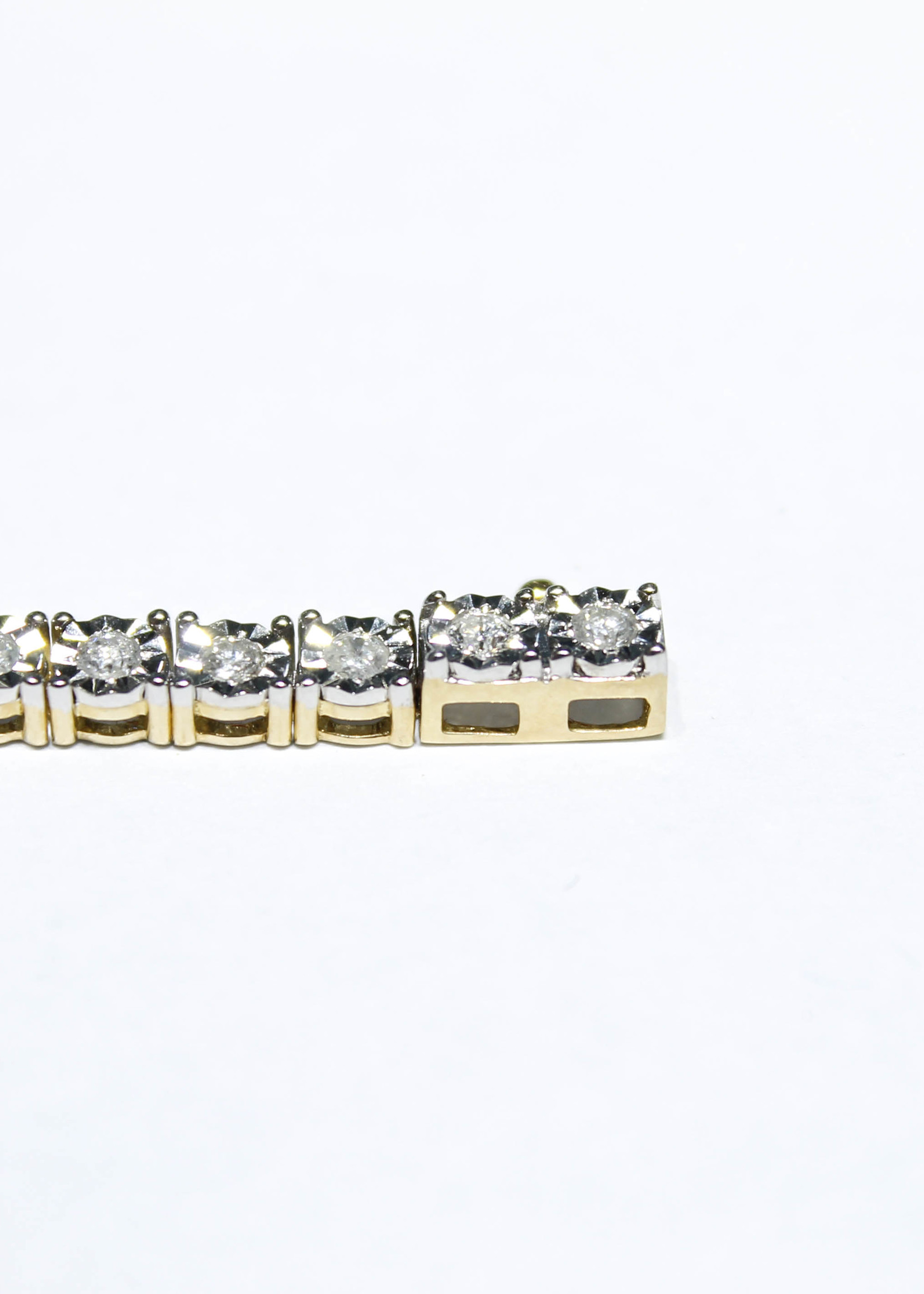 10k Bracelets 10k yg 10.9g 1.89ct teni #112652