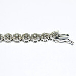 14k Bracelets 14k wg12.72g 4.41ct VS 7" #jc2508jbr