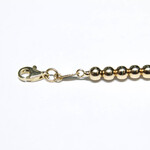 14k Bracelets 14k yg cirlcles 6.5g 7.5" #738343