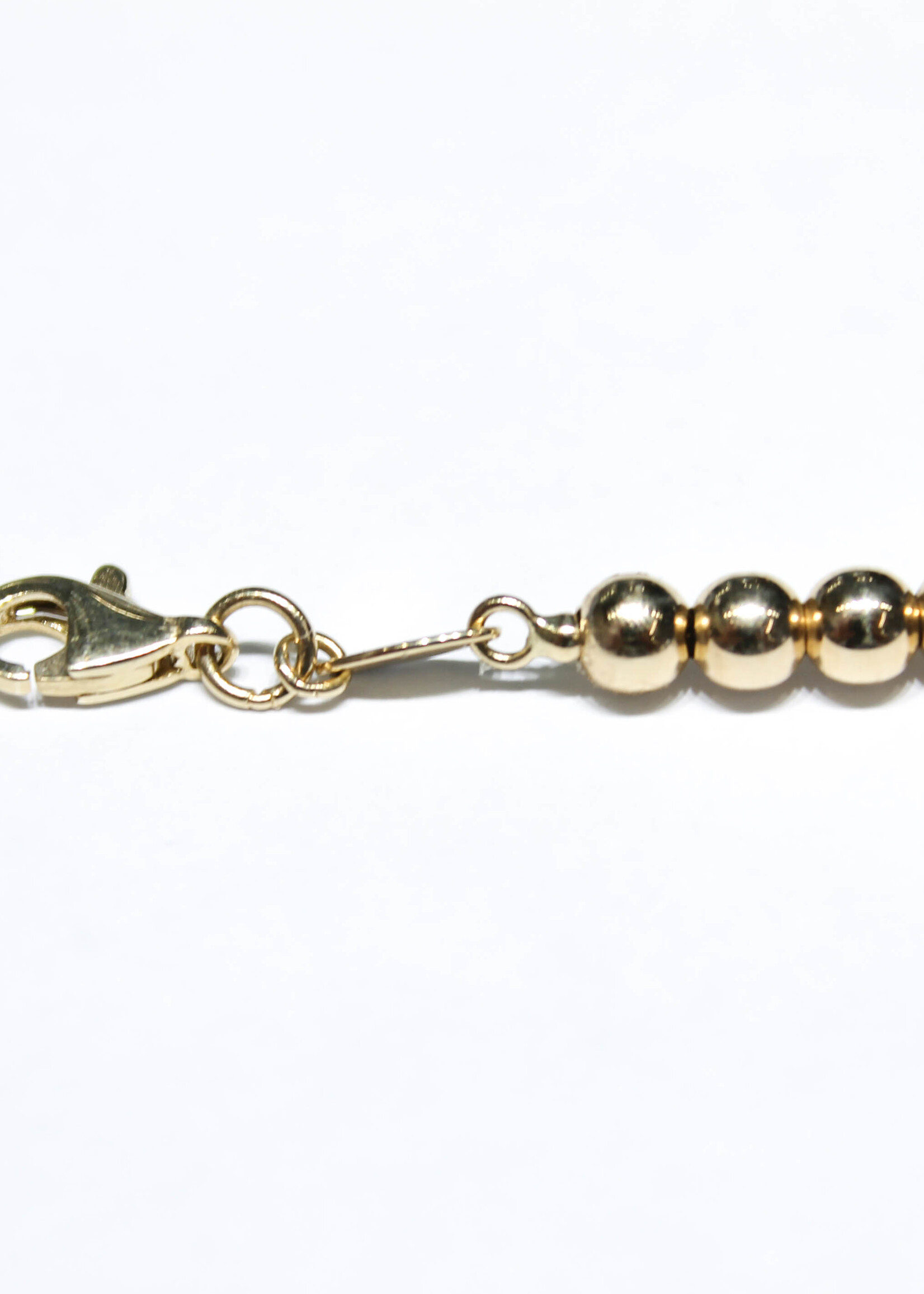 14k Bracelets 14k yg cirlcles 6.5g 7.5" #738343