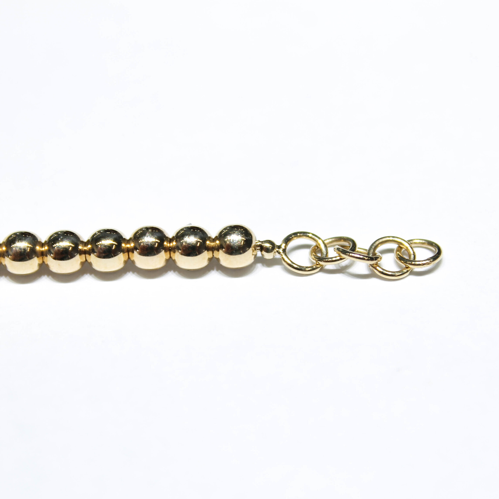 14k Bracelets 14k yg cirlcles 6.5g 7.5" #738343