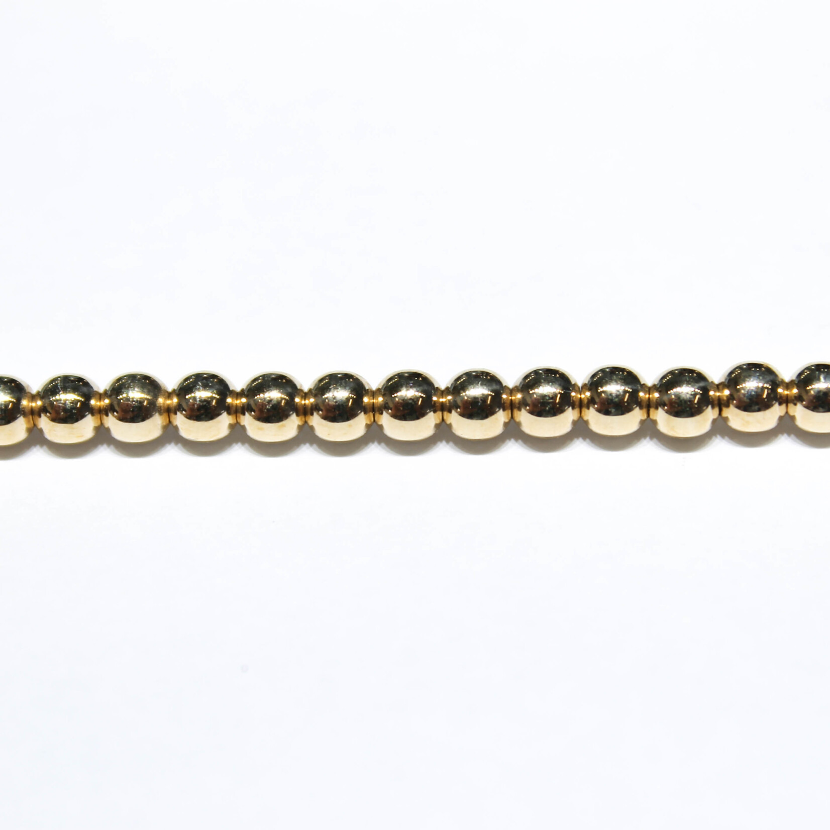 14k Bracelets 14k yg cirlcles 6.5g 7.5" #738343