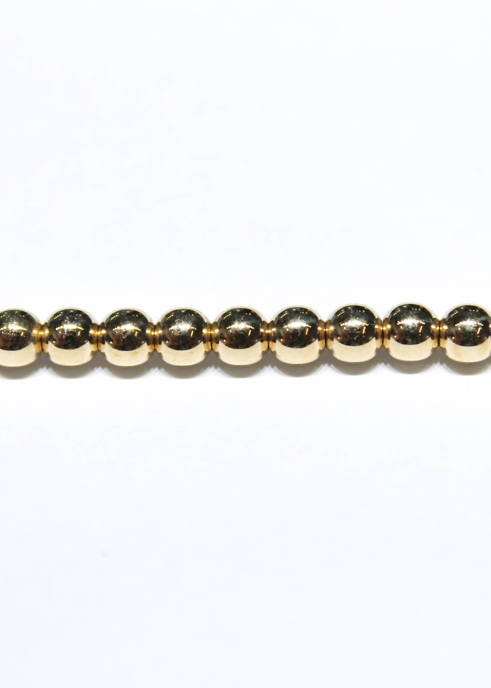 14k Bracelets 14k yg cirlcles 6.5g 7.5" #738343