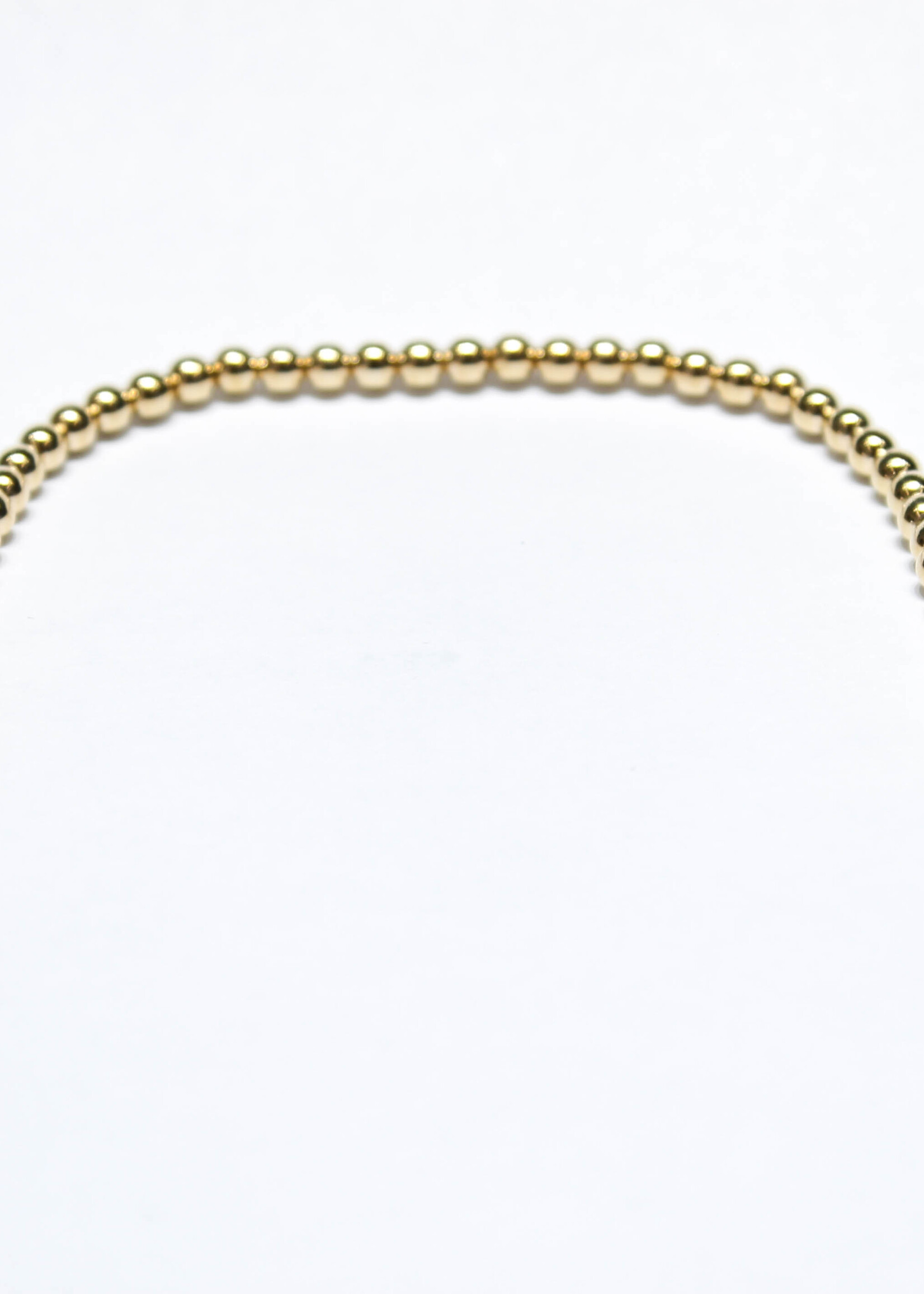 14k Bracelets 14k yg cirlcles 6.5g 7.5" #738343