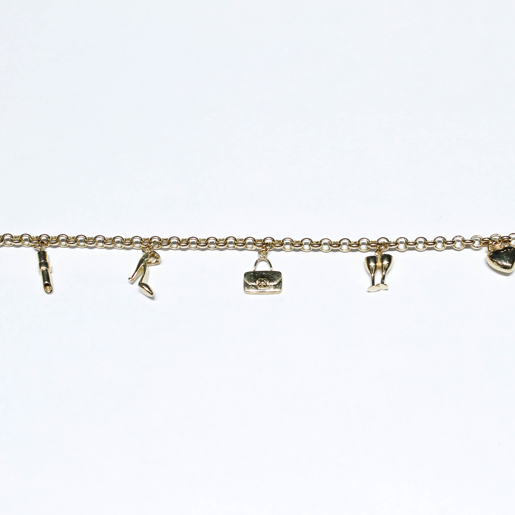 14k Bracelets 14k yg 7.04g heel/purs #635487