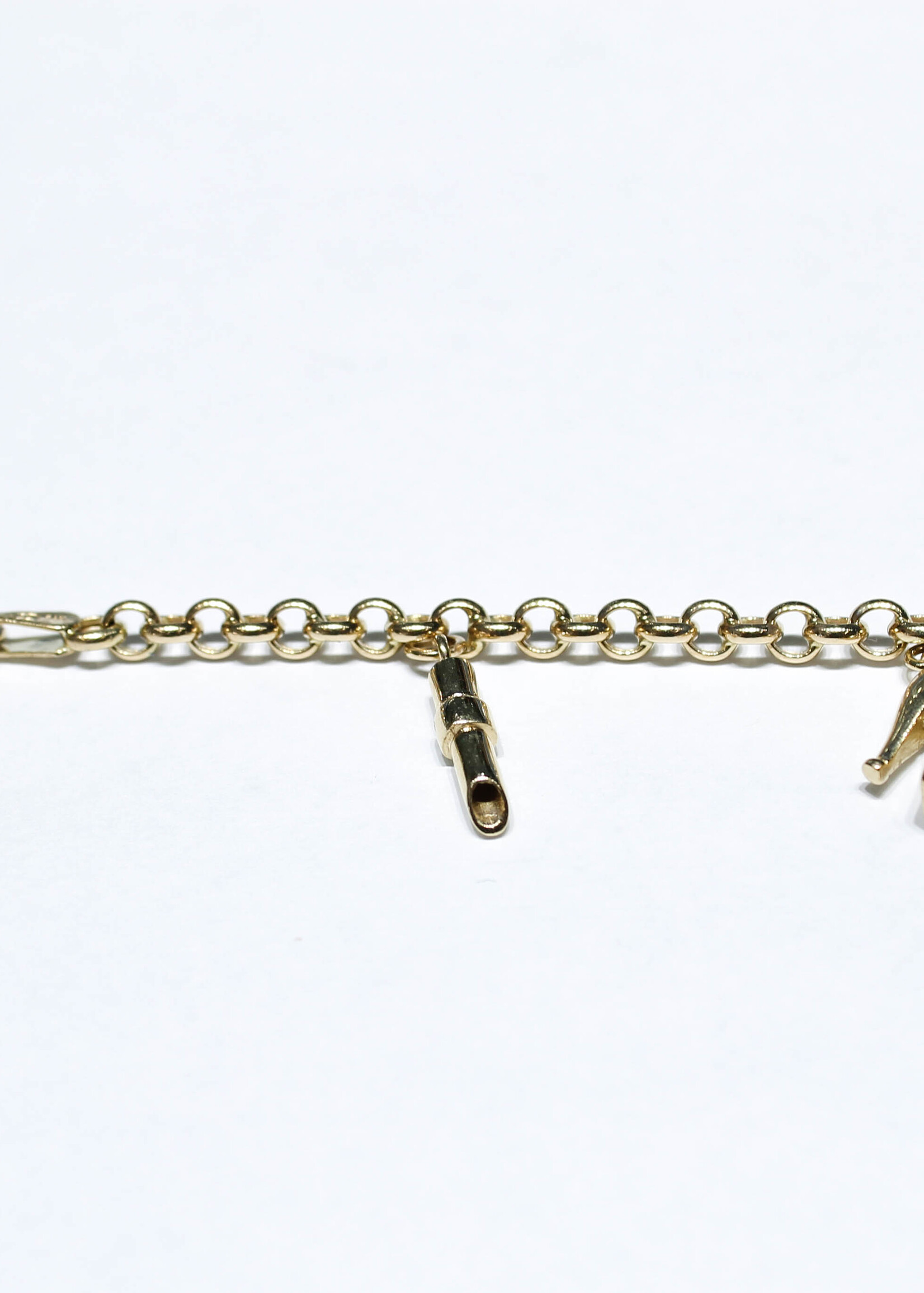 14k Bracelets 14k yg 7.04g heel/purs #635487