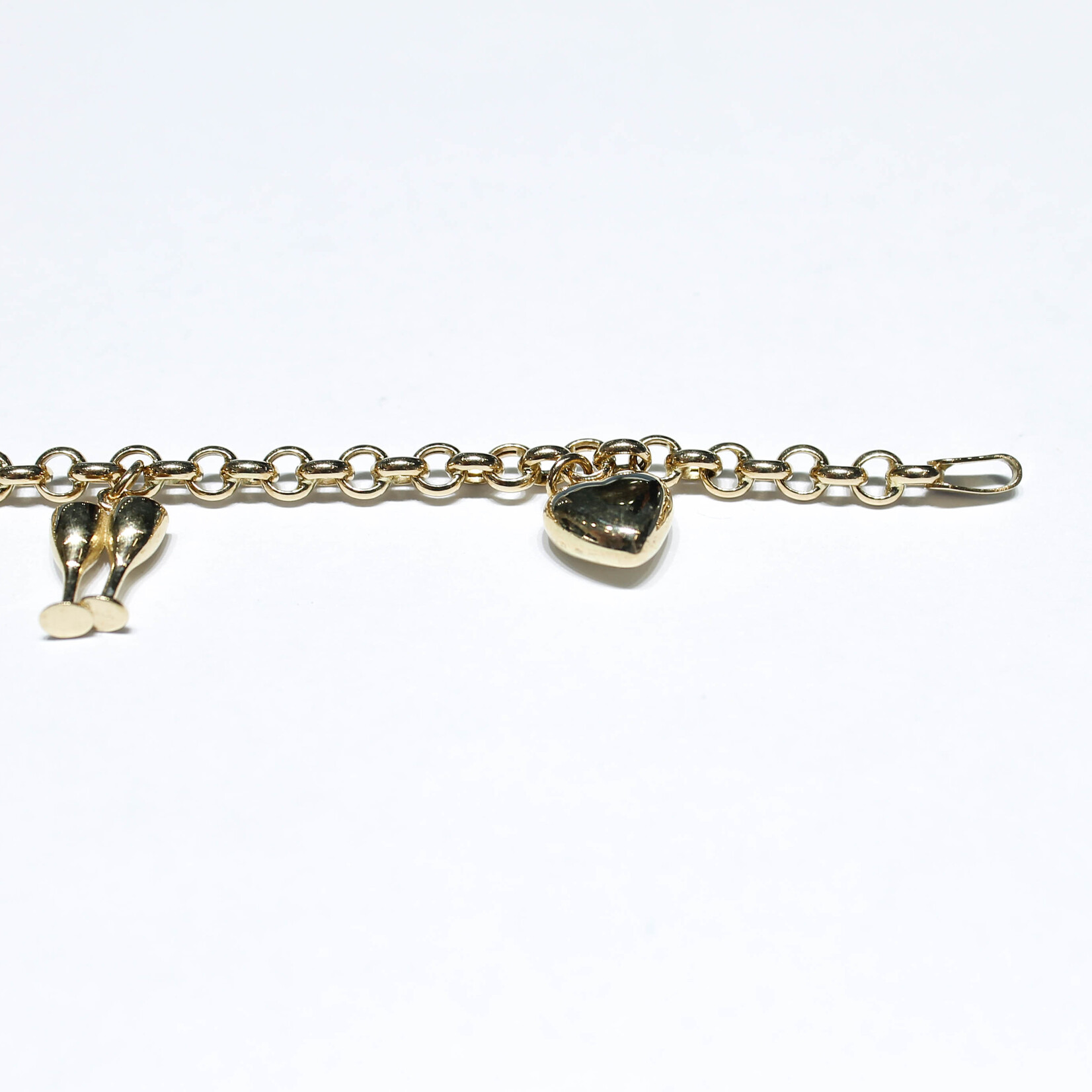 14k Bracelets 14k yg 7.04g heel/purs #635487