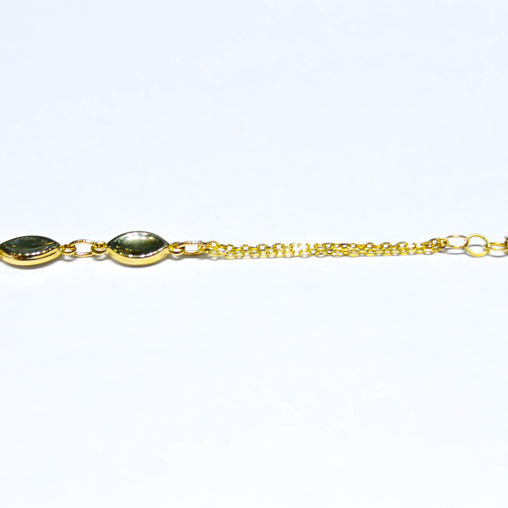 14k Bracelets 14k yg 2.3g 7" dim/circ #927003