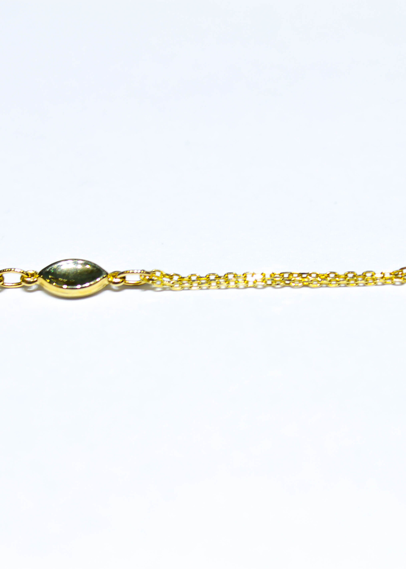 14k Bracelets 14k yg 2.3g 7" dim/circ #927003
