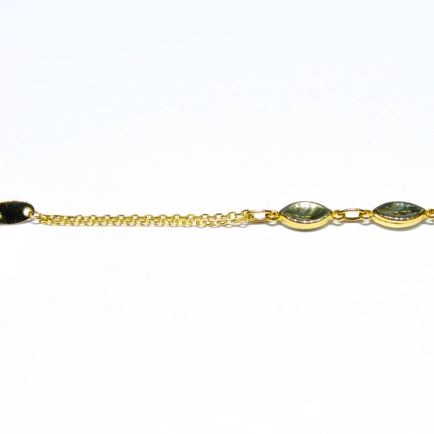 14k Bracelets 14k yg 2.3g 7" dim/circ #927003
