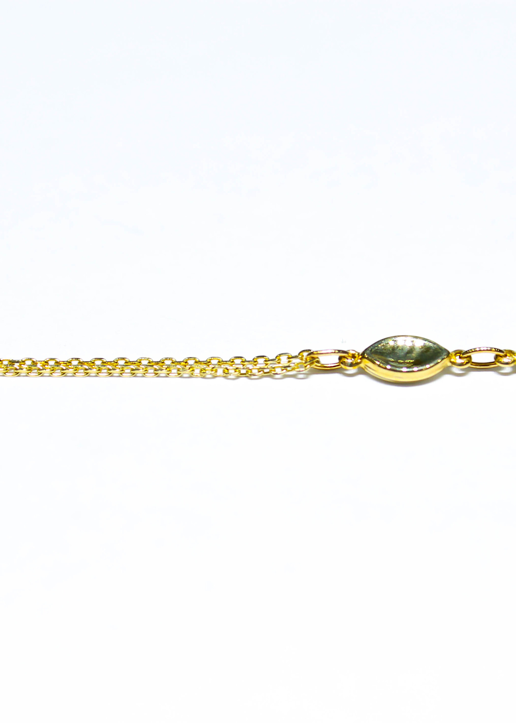 14k Bracelets 14k yg 2.3g 7" dim/circ #927003