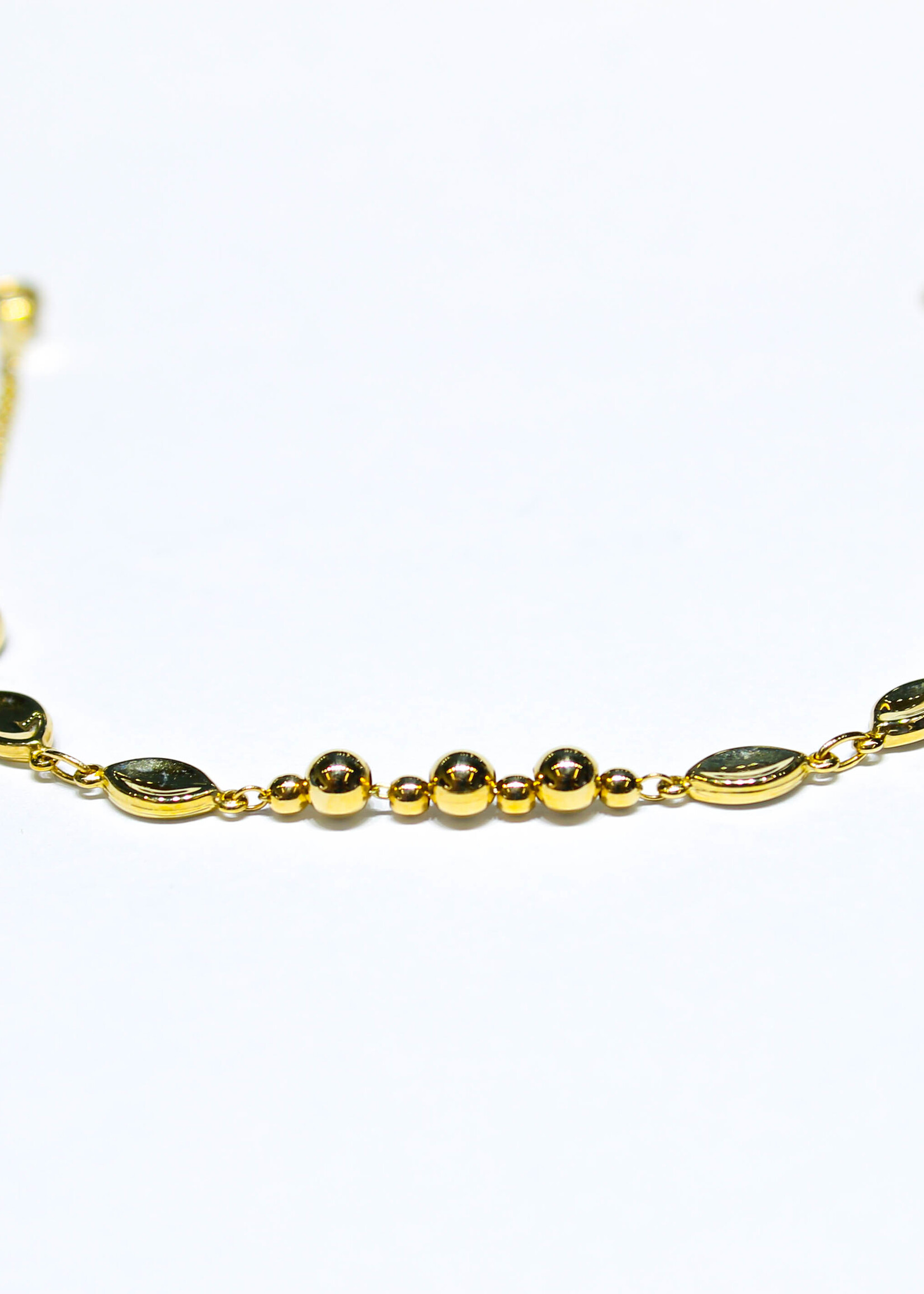 14k Bracelets 14k yg 2.3g 7" dim/circ #927003