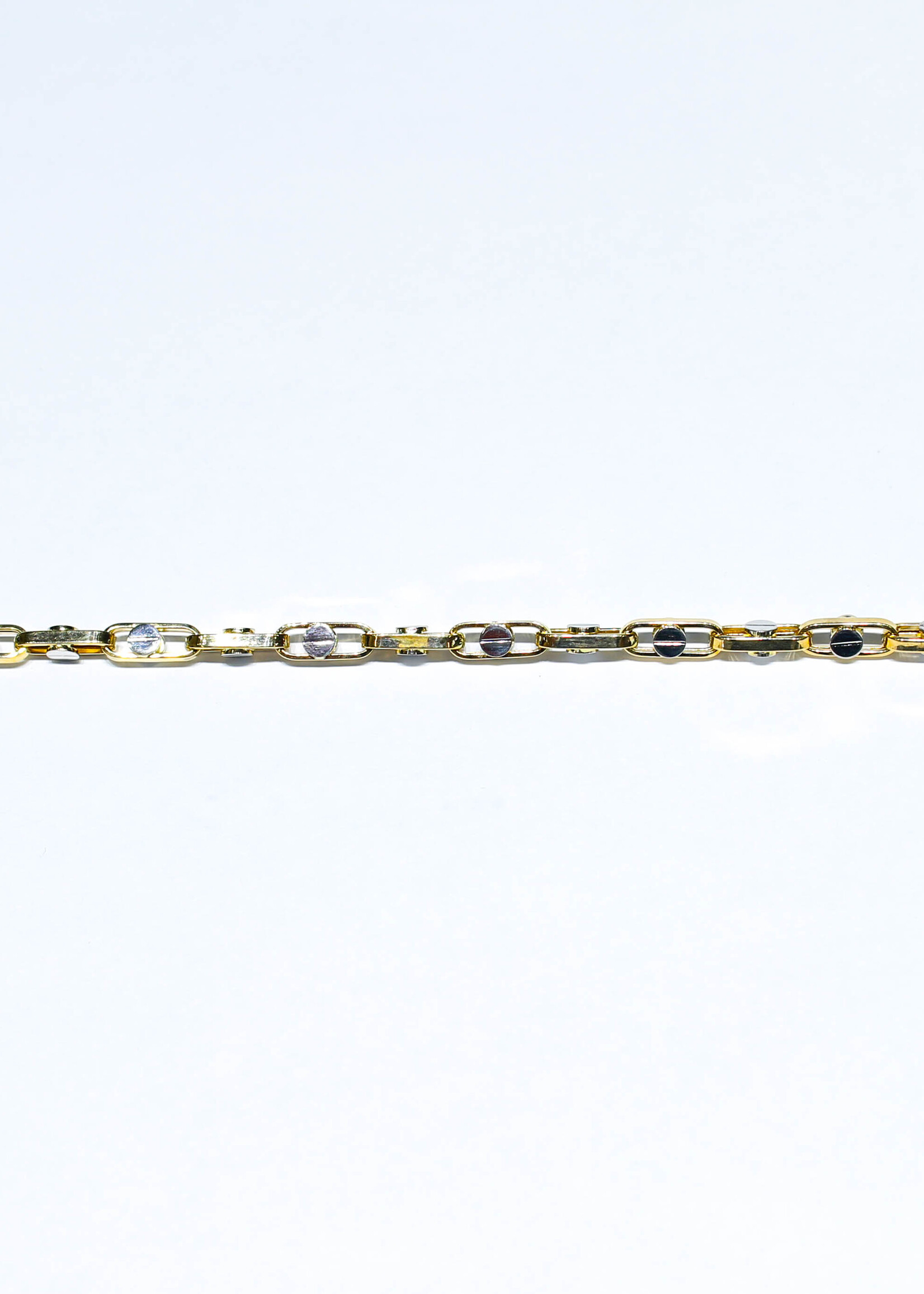 14k Bracelets 14k yg 8.38g 7.5" lin/cir #638810