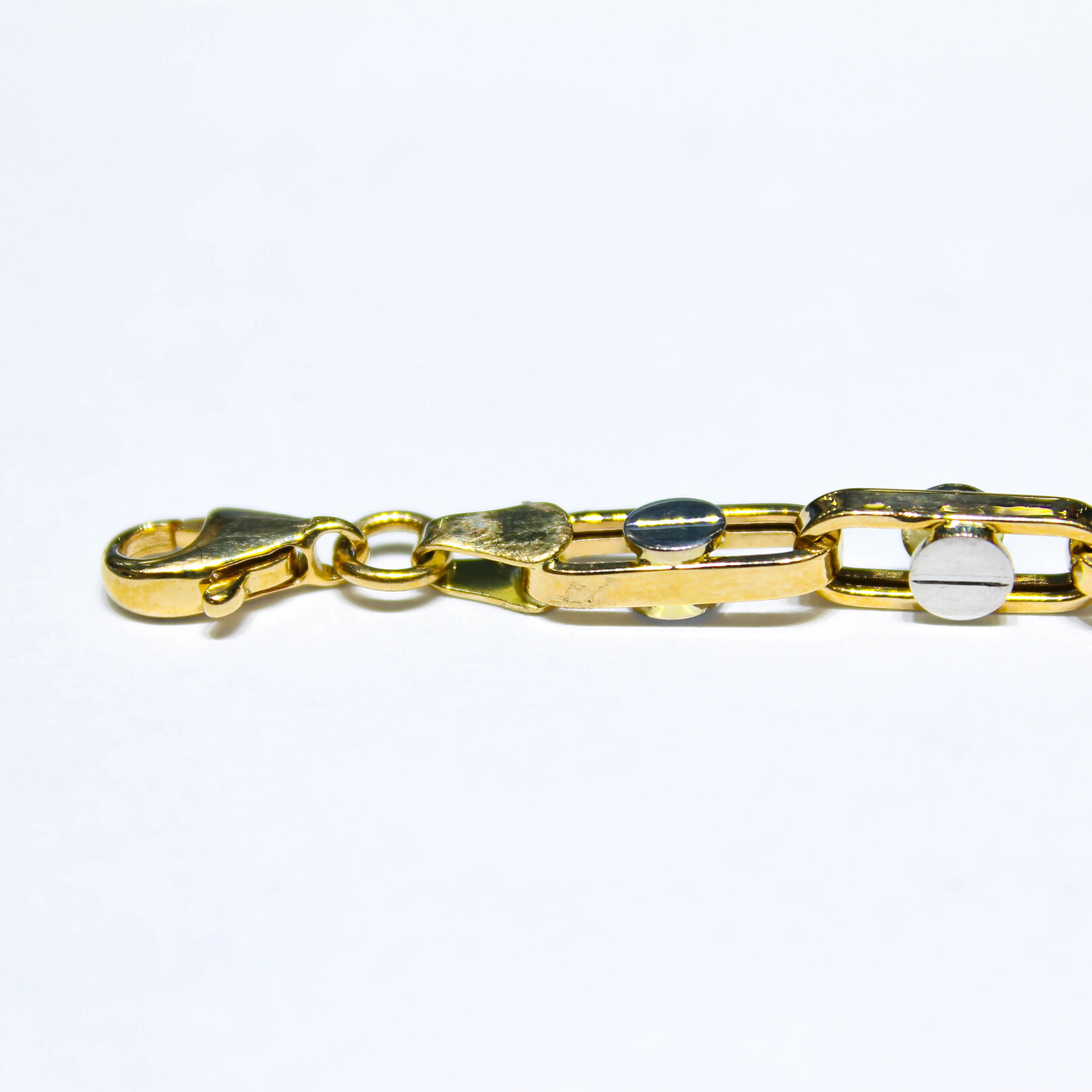 14k Bracelets 14k yg 8.38g 7.5" lin/cir #638810