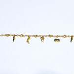 14k Bracelets 14k yg 7.03g 7.5" heel/lip #683416