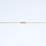18k bracelets 18k yg .21ct infini tb1053