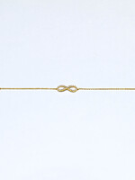 18k bracelets 18k yg .21ct infini tb1053