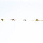 14k ank bracelets 14k yg 2.27g 10" ank/fis #755458