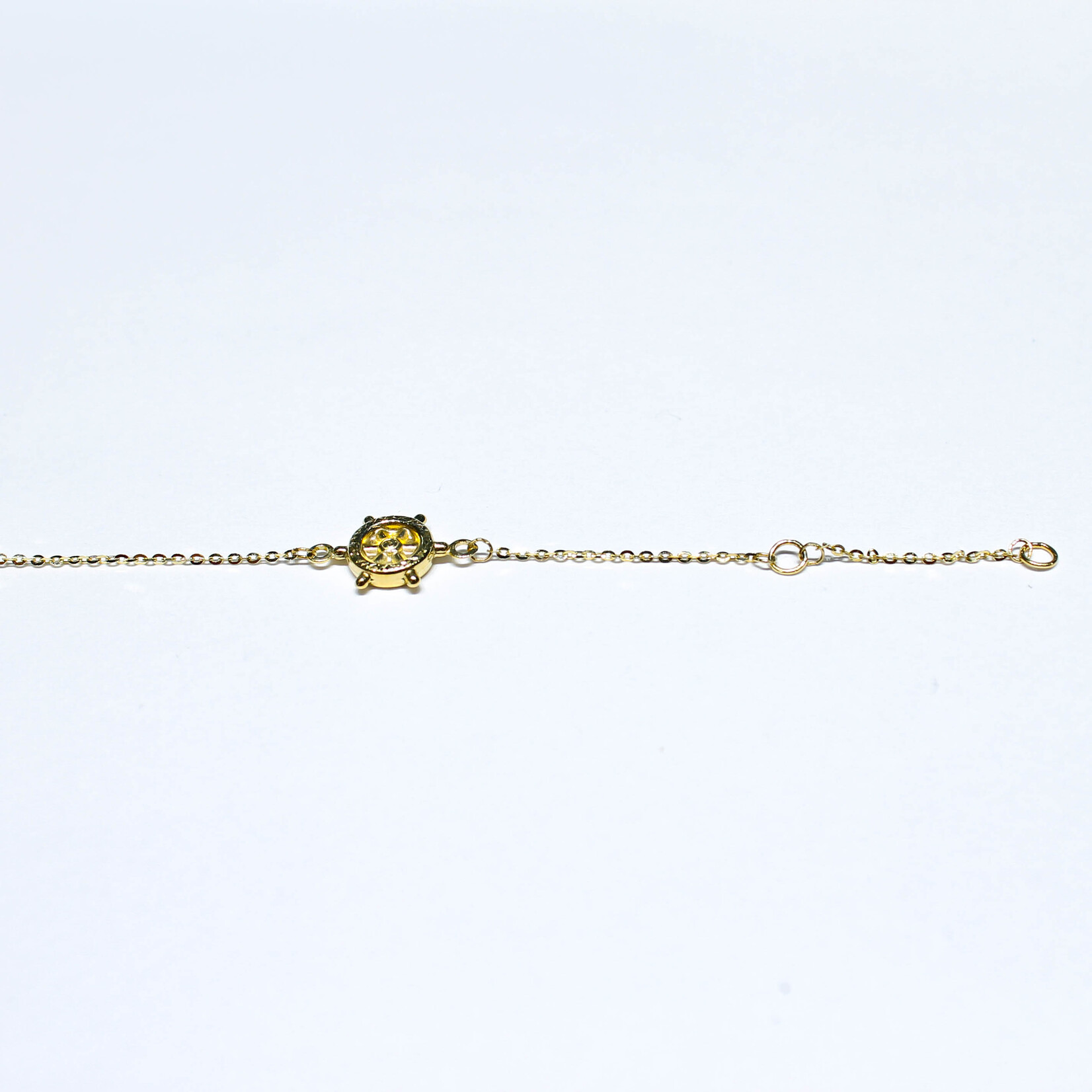 14k ank bracelets 14k yg 2.27g 10" ank/fis #755458