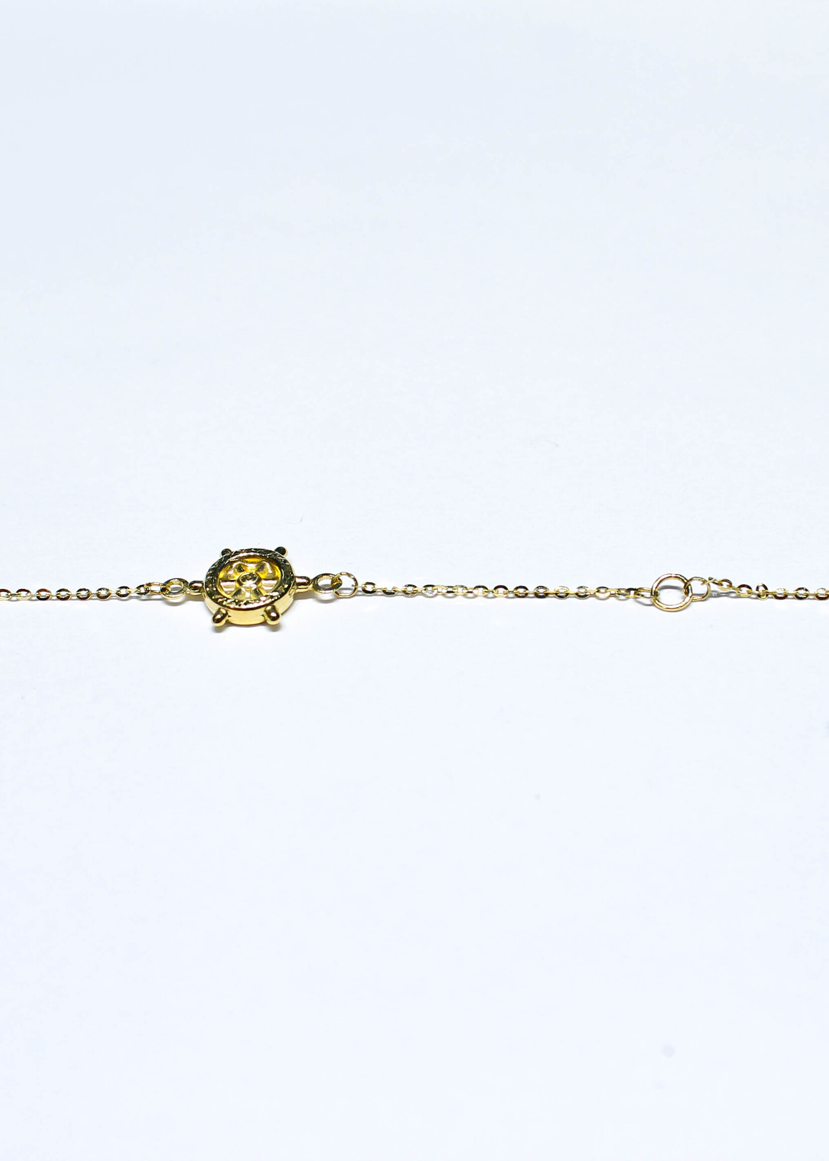 14k ank bracelets 14k yg 2.27g 10" ank/fis #755458