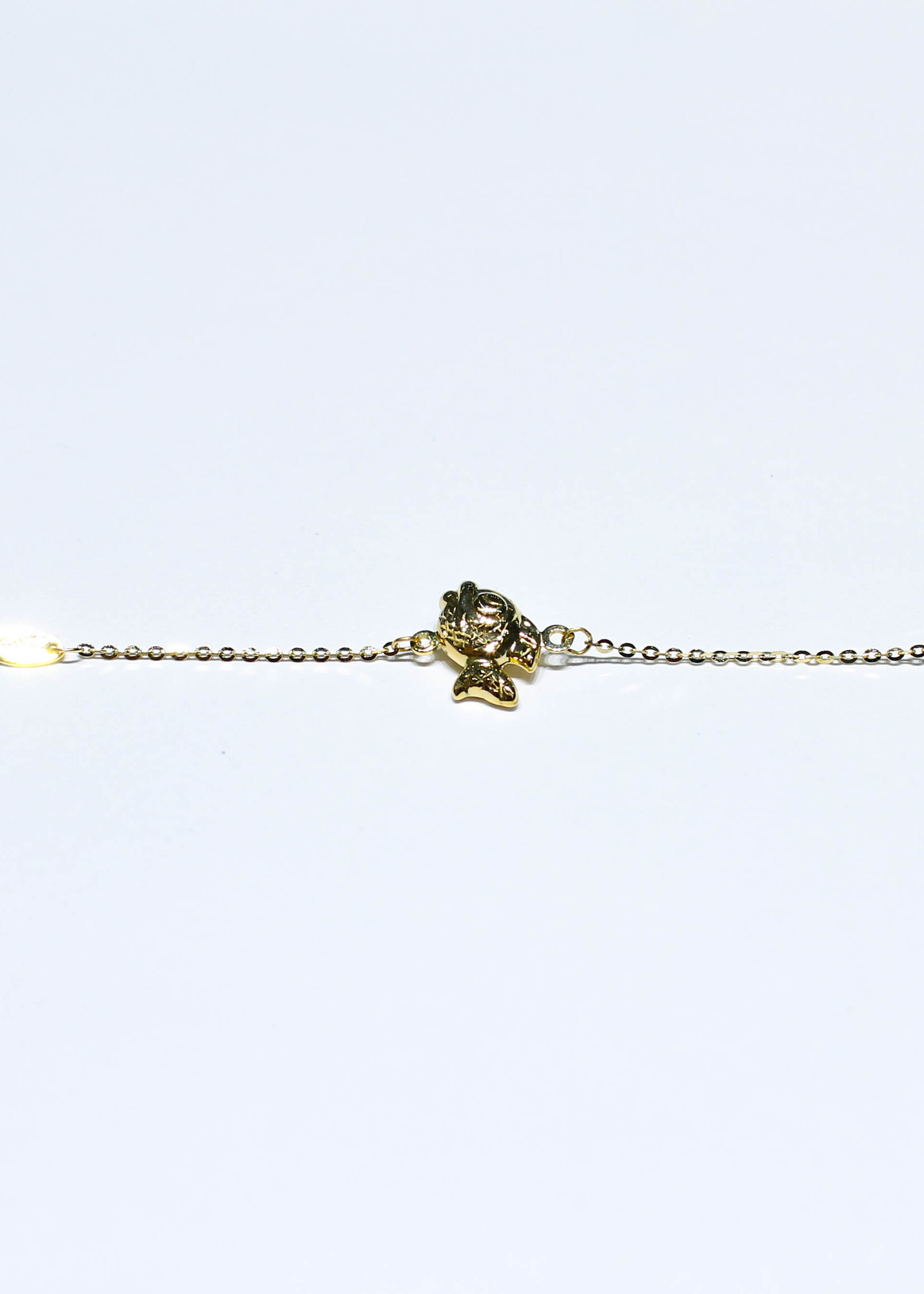 14k ank bracelets 14k yg 2.27g 10" ank/fis #755458