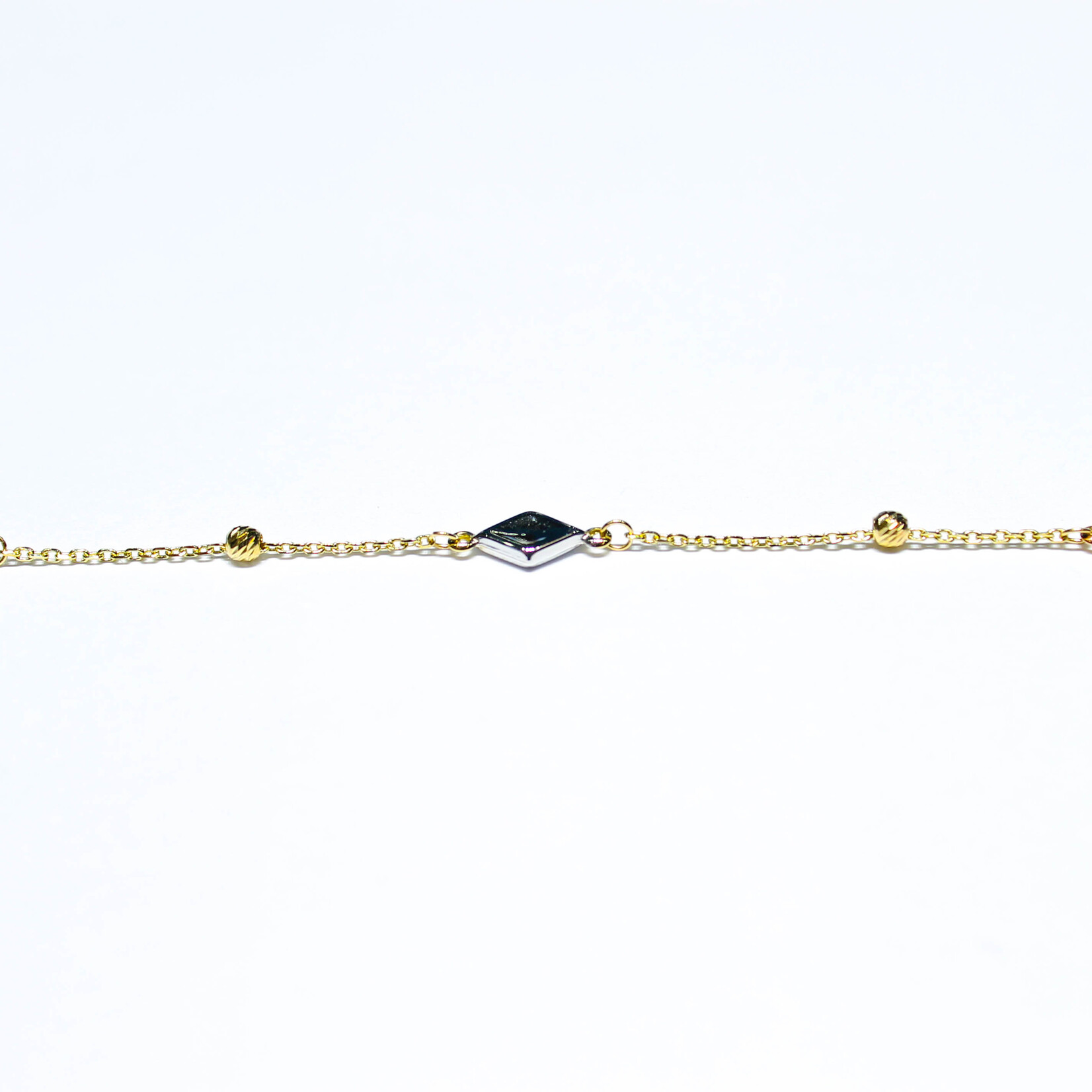 14k ank bracelets 14k yg 1.4g 10" diam #927003