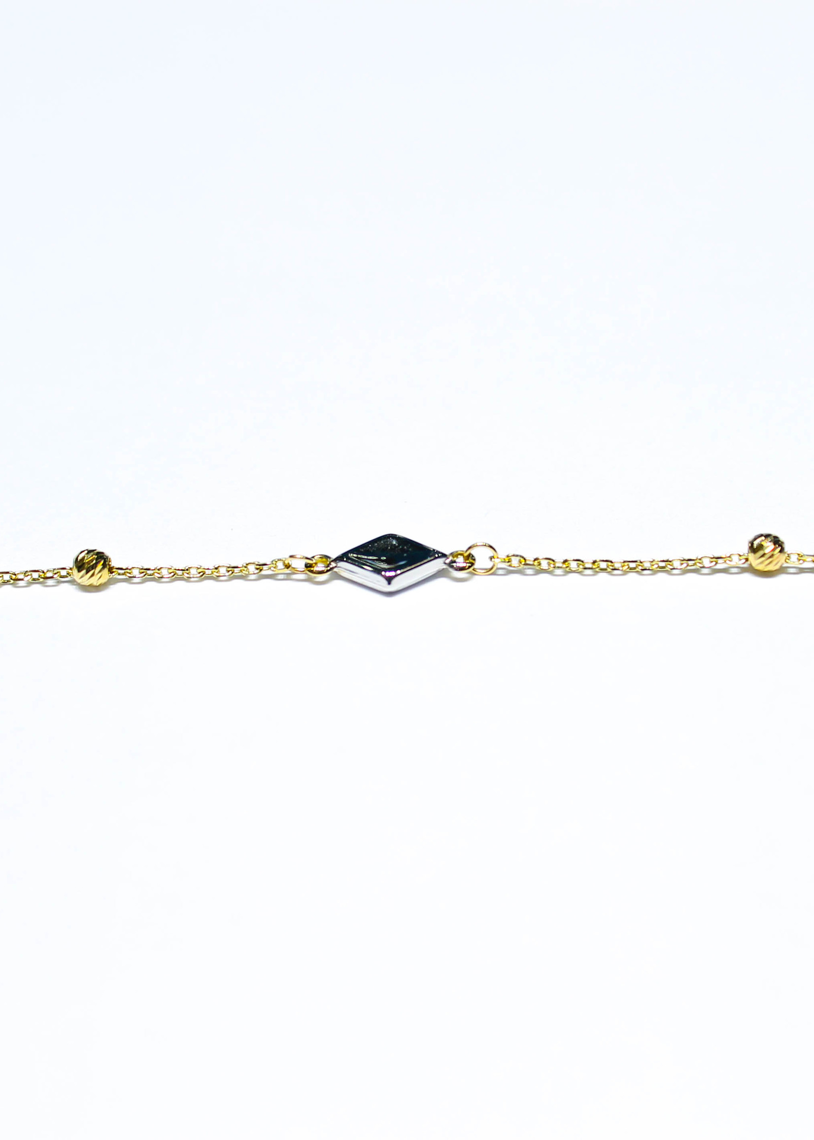14k ank bracelets 14k yg 1.4g 10" diam #927003
