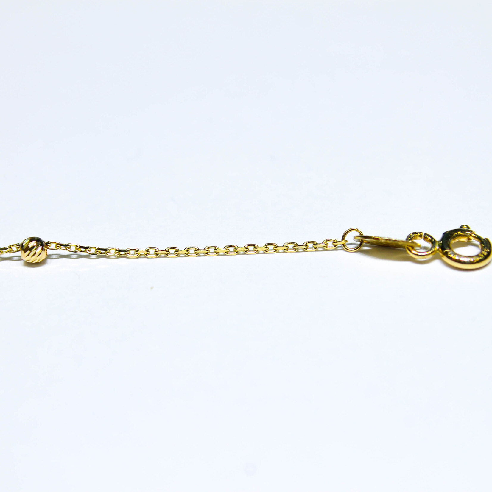 14k ank bracelets 14k yg 1.4g 10" diam #927003