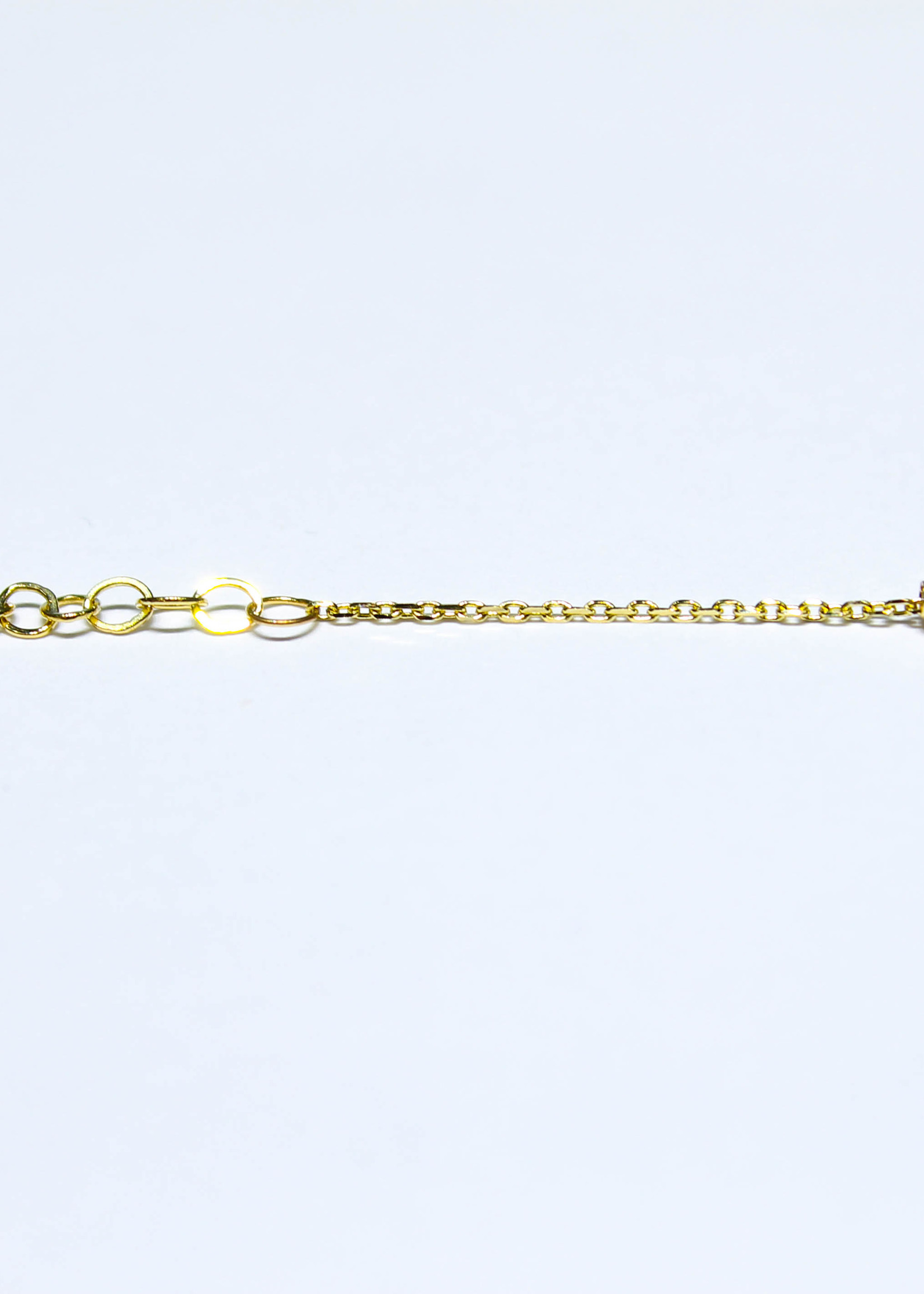 14k ank bracelets 14k yg 1.4g 10" diam #927003