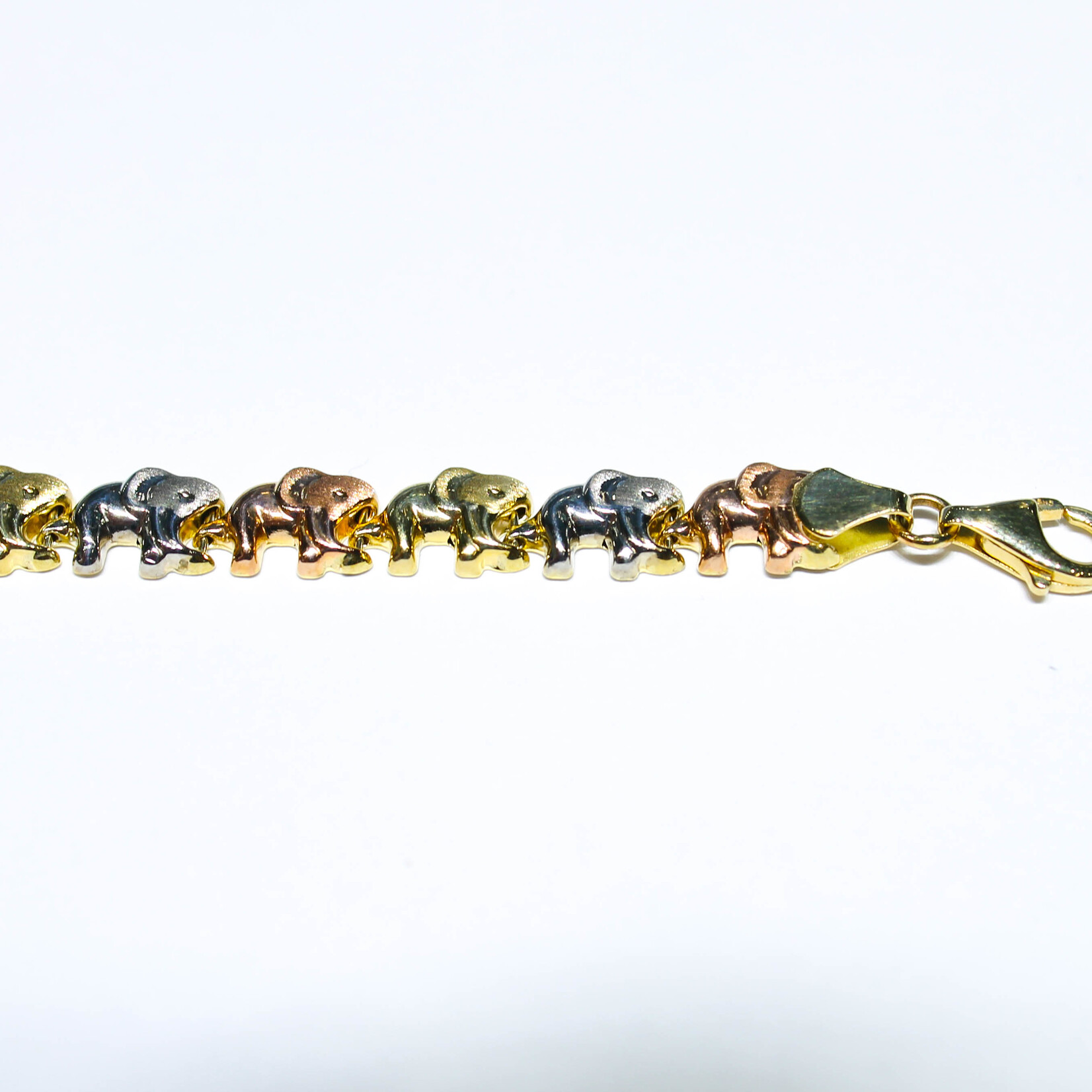 14k Bracelets 14k w/y/r 5.9g eleph