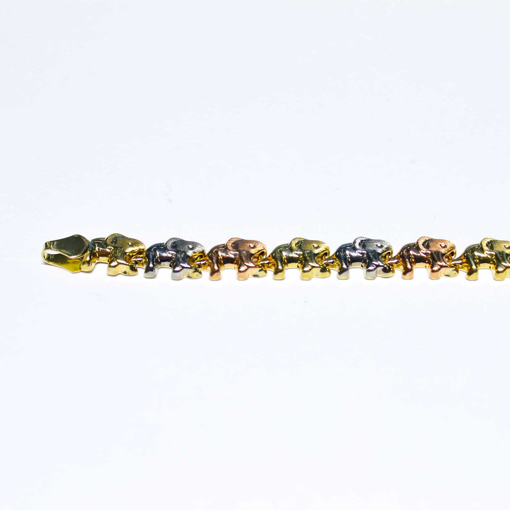 14k Bracelets 14k w/y/r 5.9g eleph