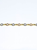 14k bracelets 14k 3ton 8" 4.7g xo