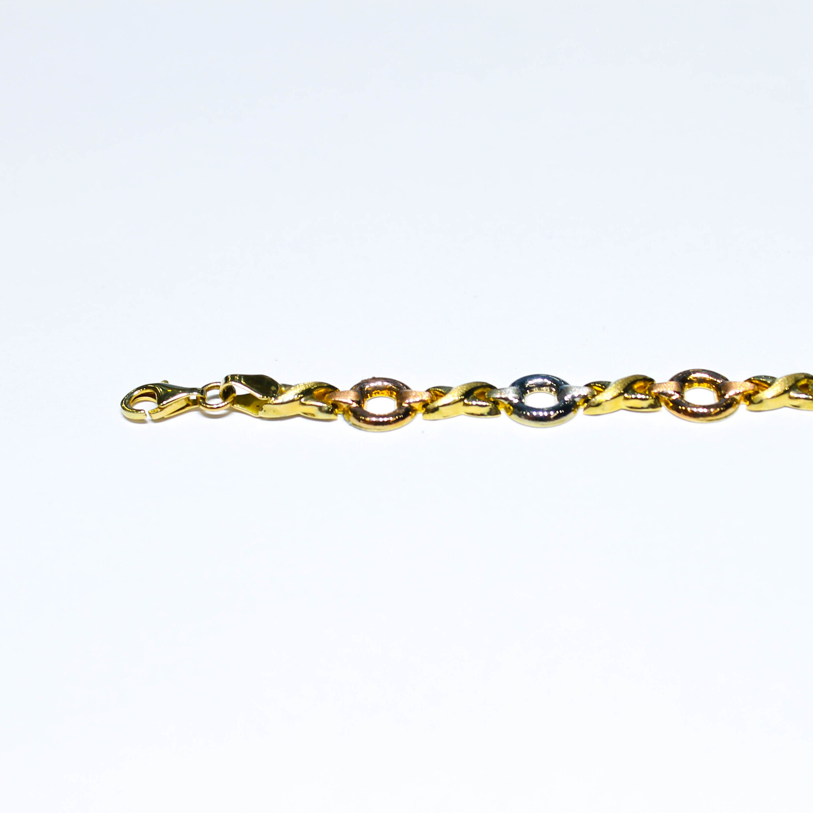 14k bracelets 14k 3ton 8" 4.7g xo