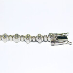 14k Bracelets 14k wg 15.1g 3ct clover #48414